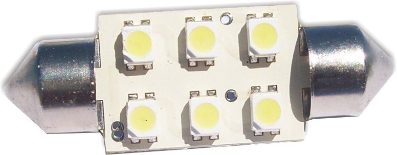 Festoon 3610 6Led smd