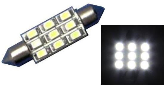 Festoon 9 led-1210