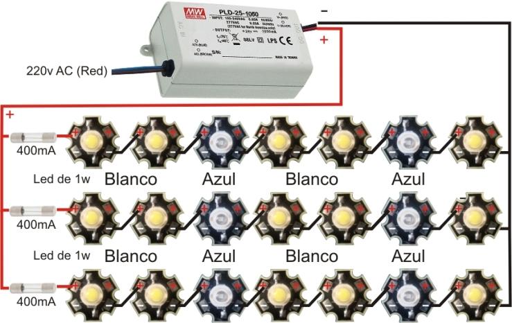 Fuente 28 Ledx1w- PLD251050