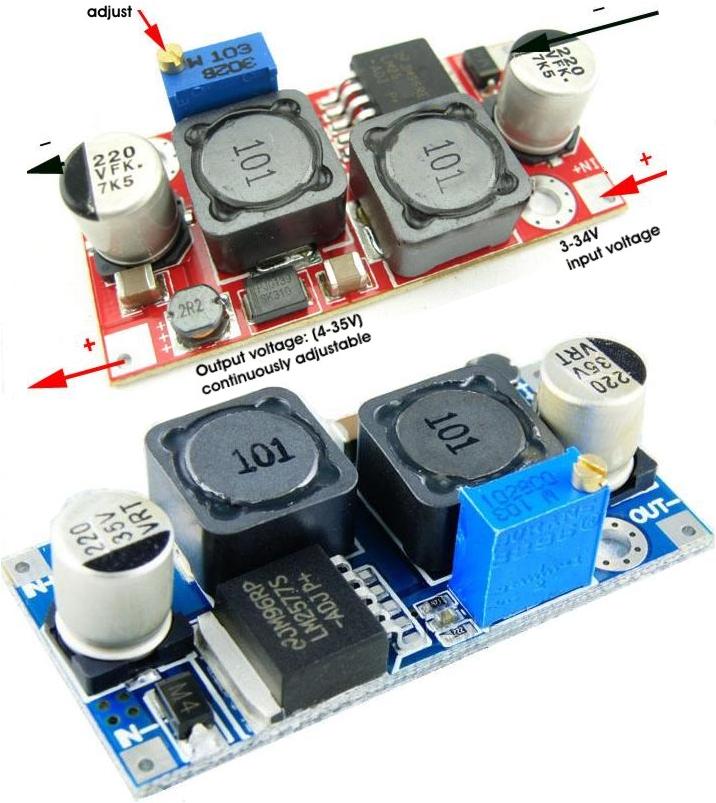 Fuente step-Down 1-30v