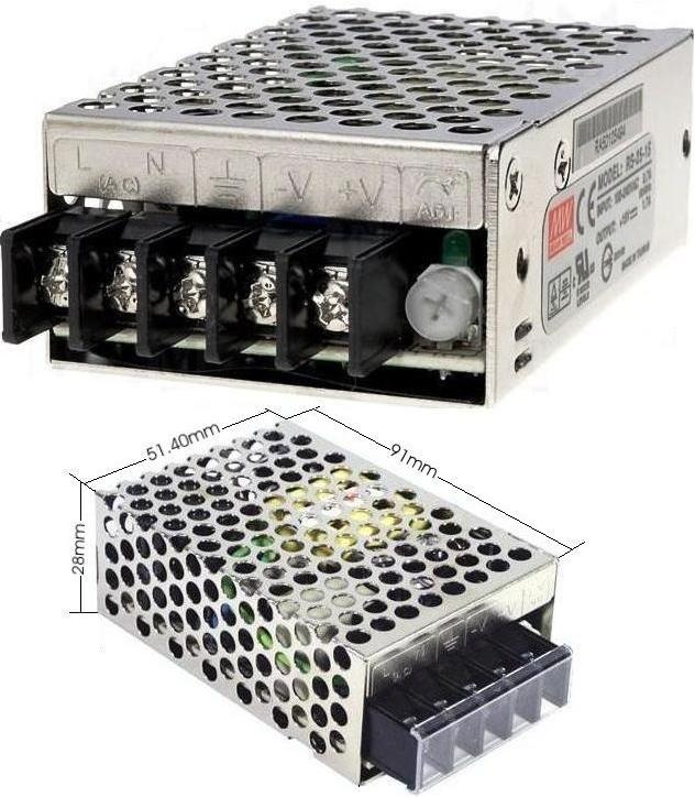 Fuentes Mean-well-RS25