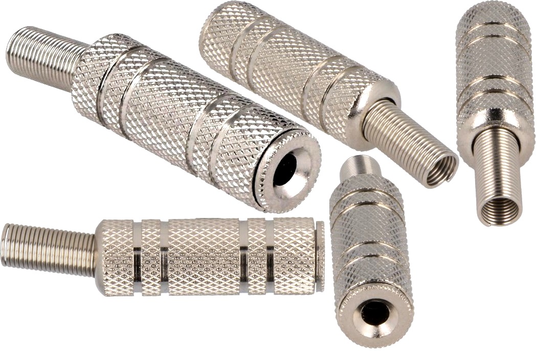 Jack 3.5mm Mono Hembra Aereo Metal