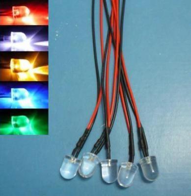 Led 10mm con cable