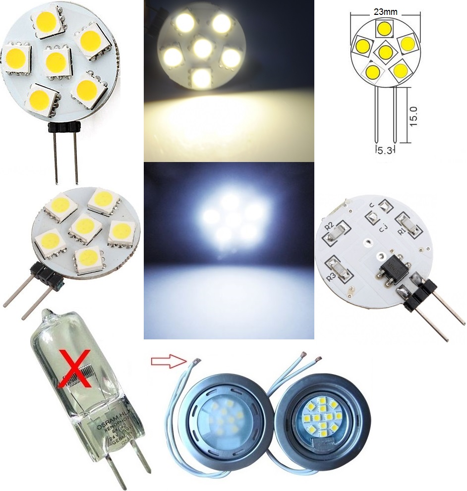 Led G4 de 6 Led