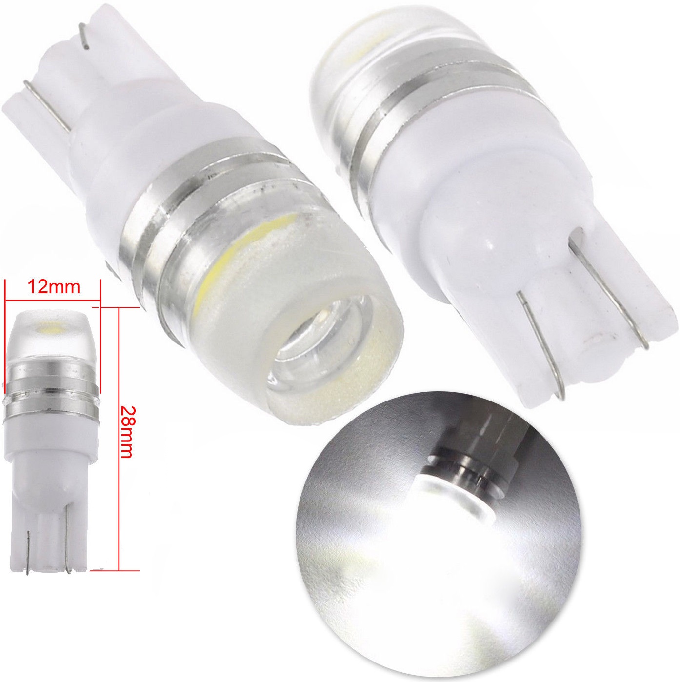 Led T10 2 led 10grados