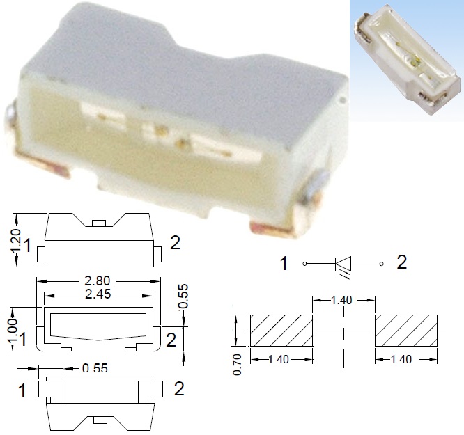 Led smd 2810