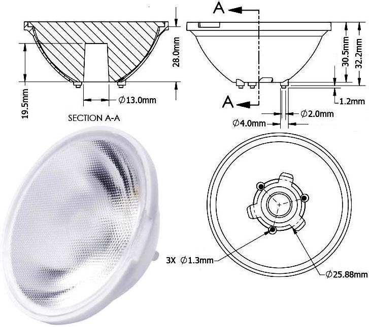 Lente Ledengin LLNF3T11