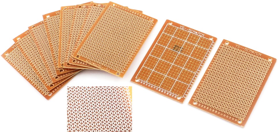 Pcb perforado linea 50x70mm