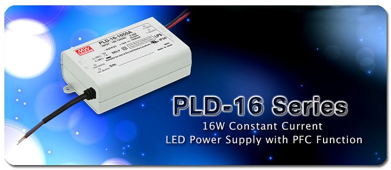 Fuentes Mean-well-PLD16