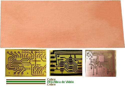 Pcb FR4 simplee cara