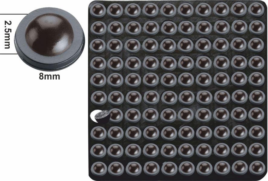 Pie adhesivo 8x2.5mm