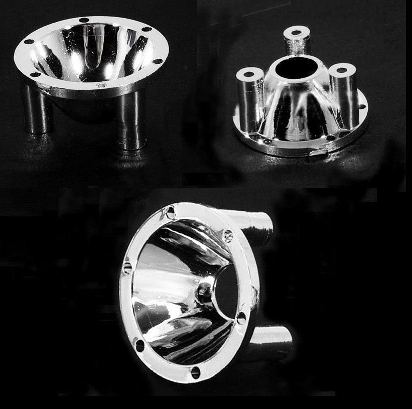 Reflector 25mm plata