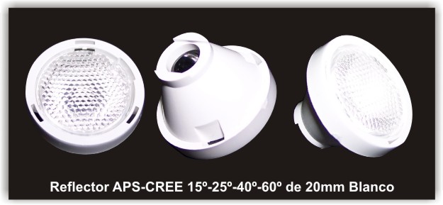Reflector 23mm APS-CREE 15