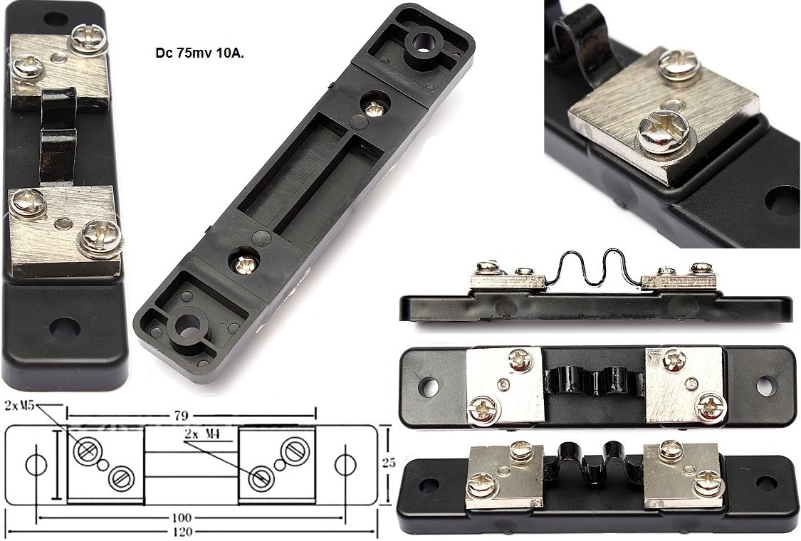Shunt 10A.para Amperimetro