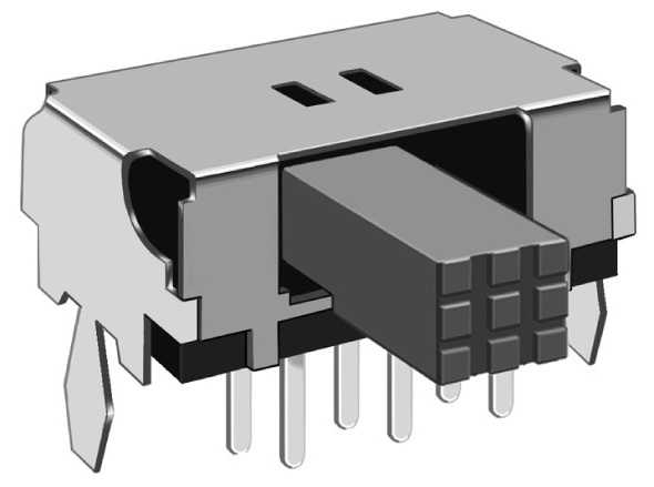 Slide switch 10x6x5mm