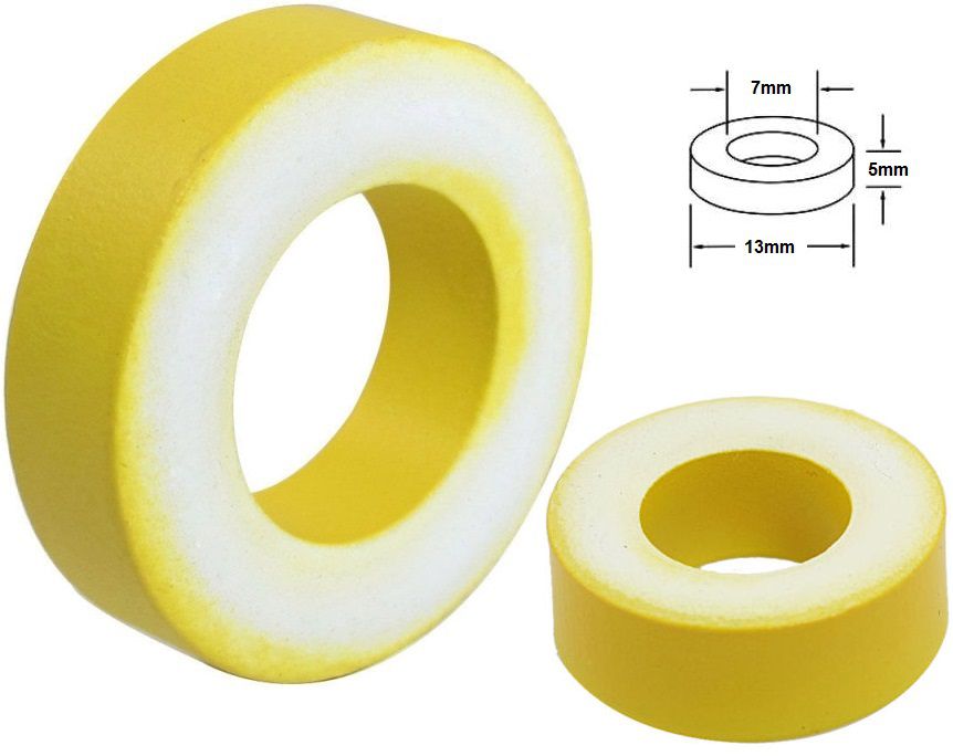 Toroide 50-26E 13x7x5mm