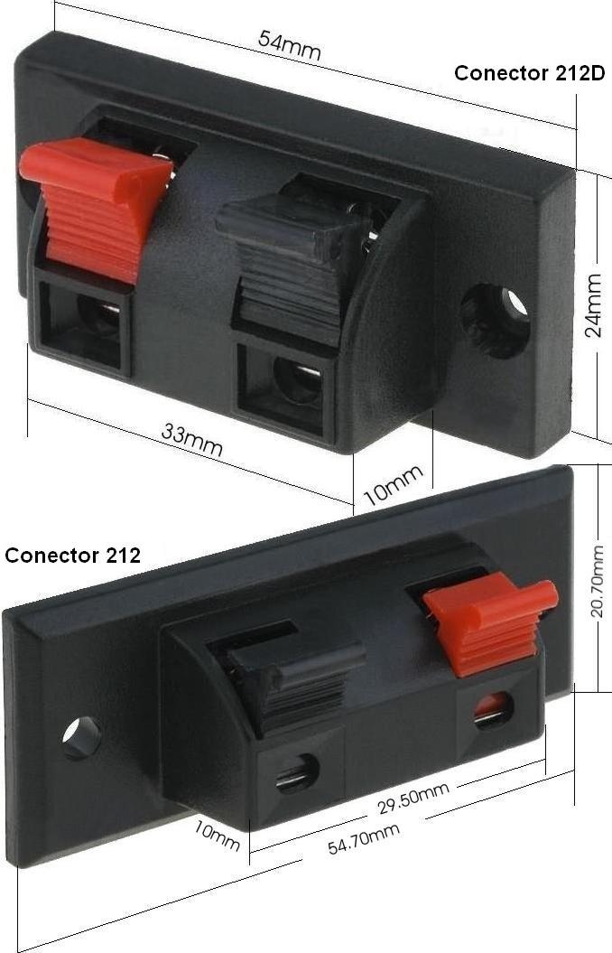 Conector altavoz