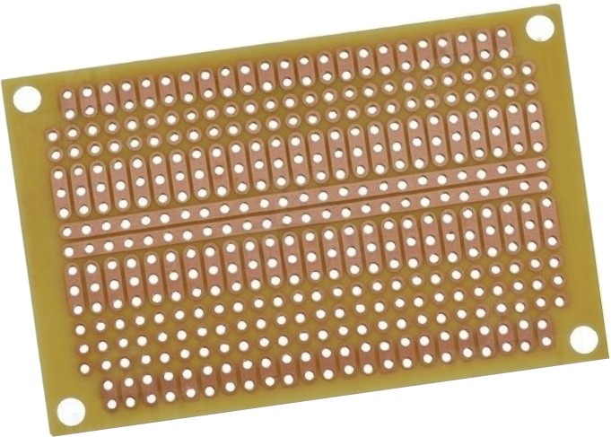 Pcb perforado 72x47mm