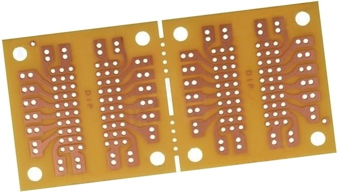 Pcb perforado 91x45mm